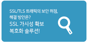 SSL/TLS 트래픽의 보안 허점, 해결 방안은? - SSL 가시성 확보 복호화 솔루션!